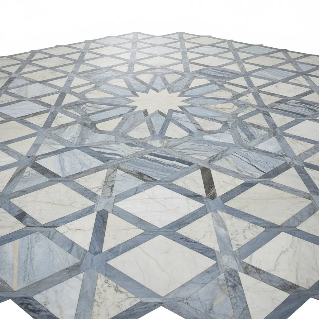 أرضيات رخام طبيعي