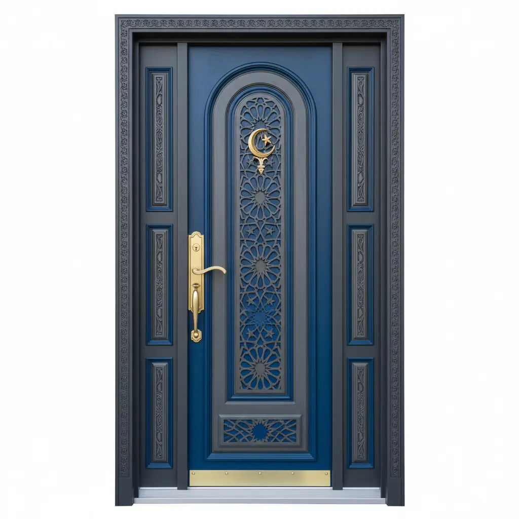 أبواب خشبية خارجية - تصميم حسب الطلب عامر للديكور