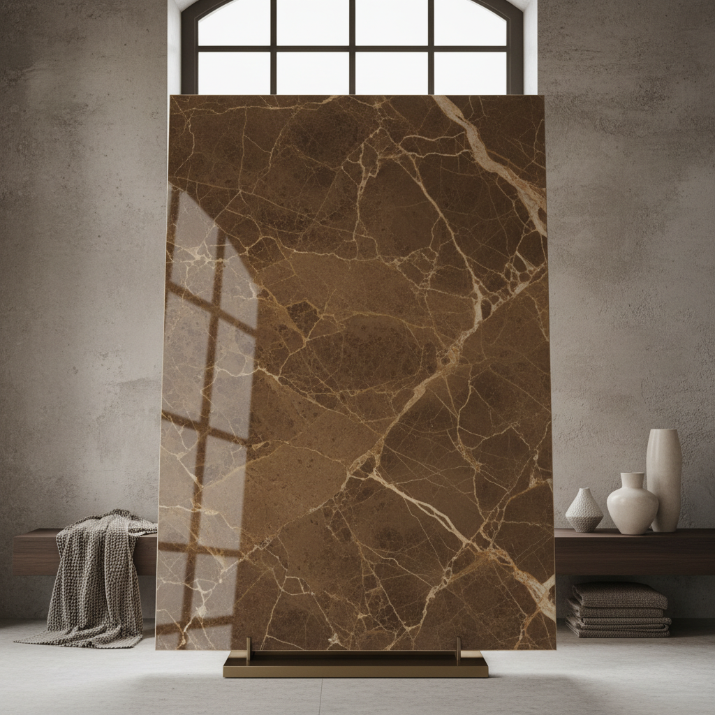 رخام إمبرادور البني التركي | Emperador Brown Marble عامر للديكور