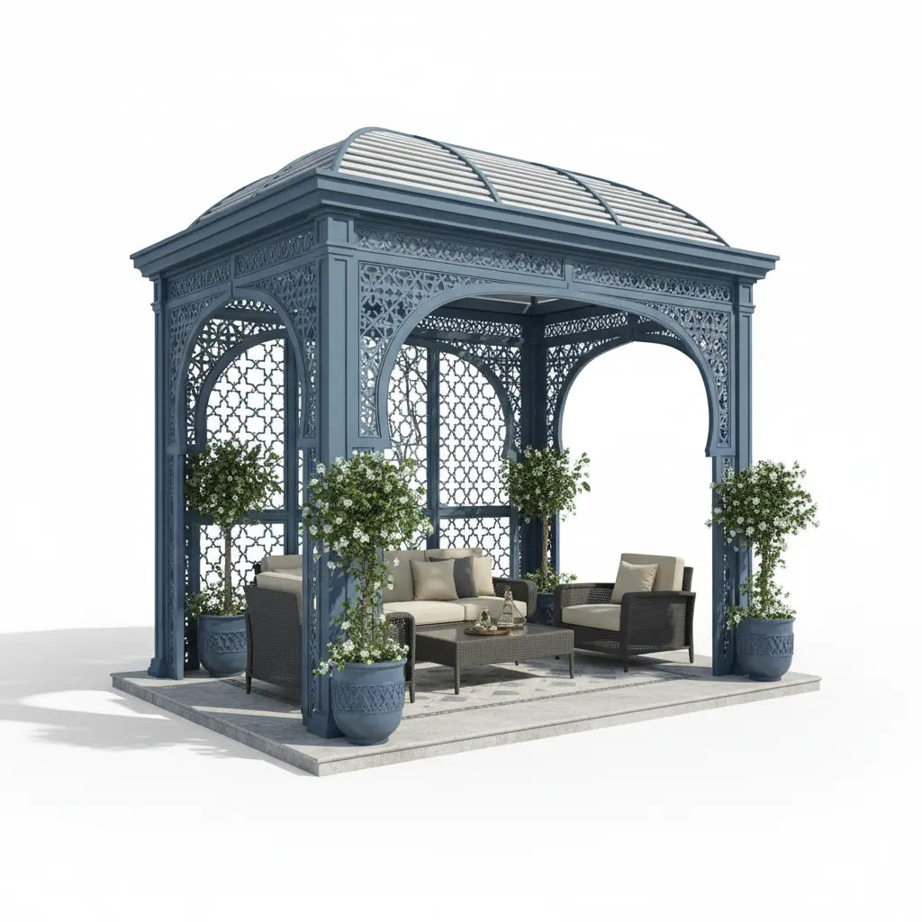 برجولات وجلسات حدائق