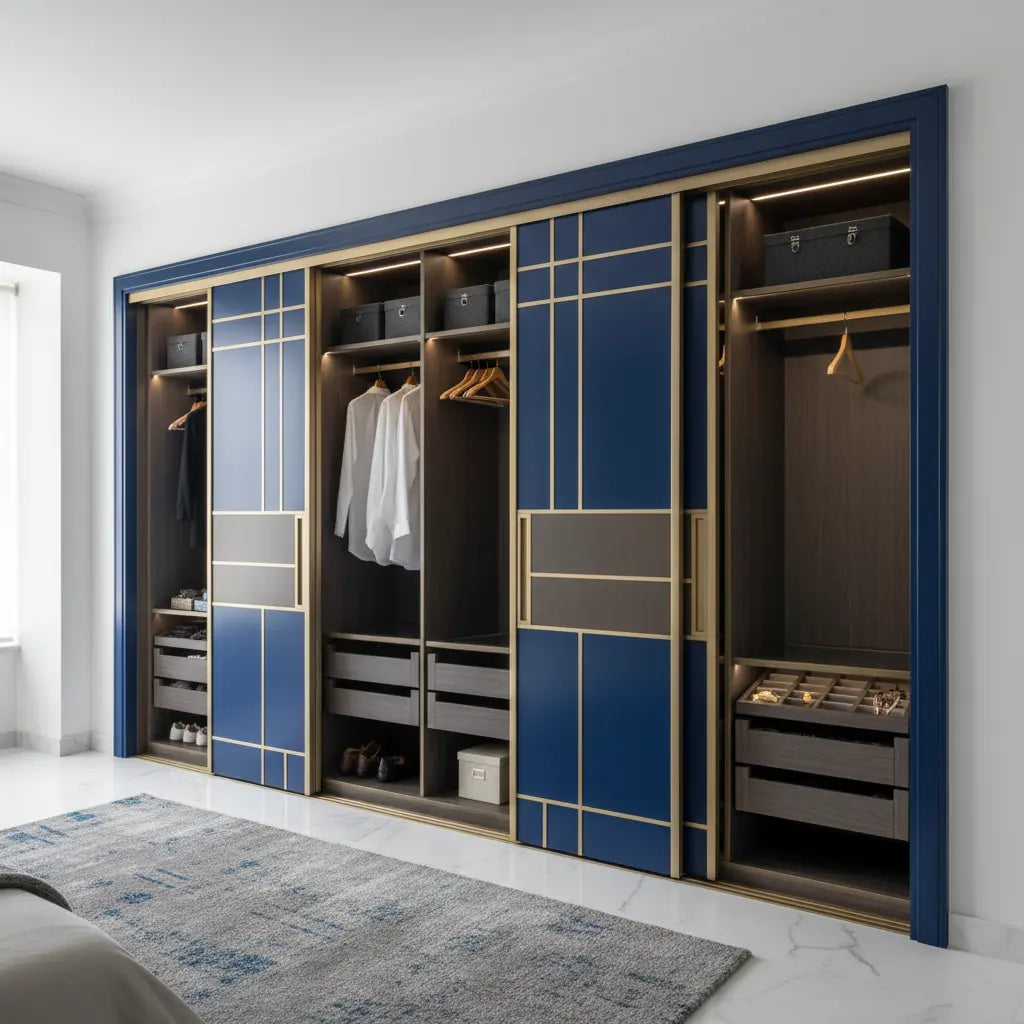 خزائن ملابس مدمجة