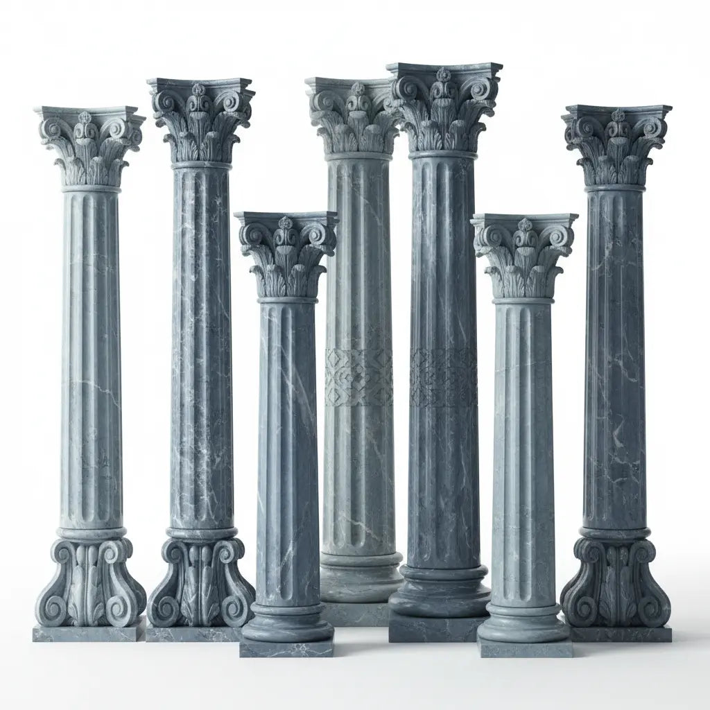 أعمدة رخام كلاسيكية