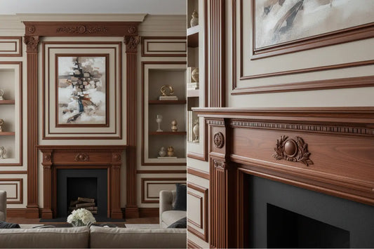 برواز خشبية ديكورية