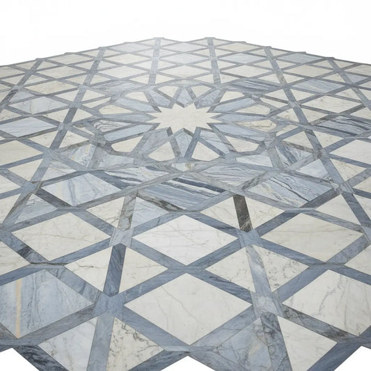 أرضيات رخام طبيعي