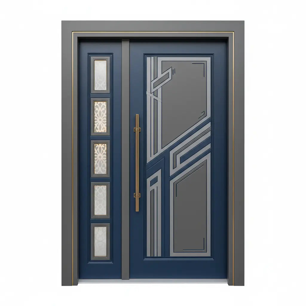 أبواب فايبر جلاس - تصميم حسب الطلب عامر للديكور