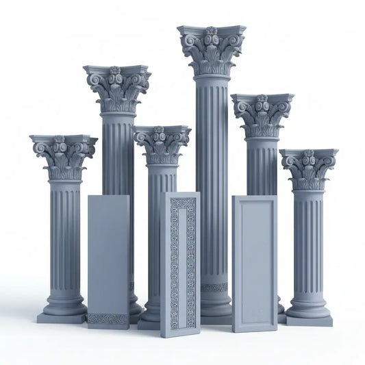 أعمدة خارجية فاخرة