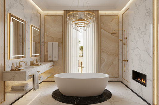 تصميم حمام فاخر
