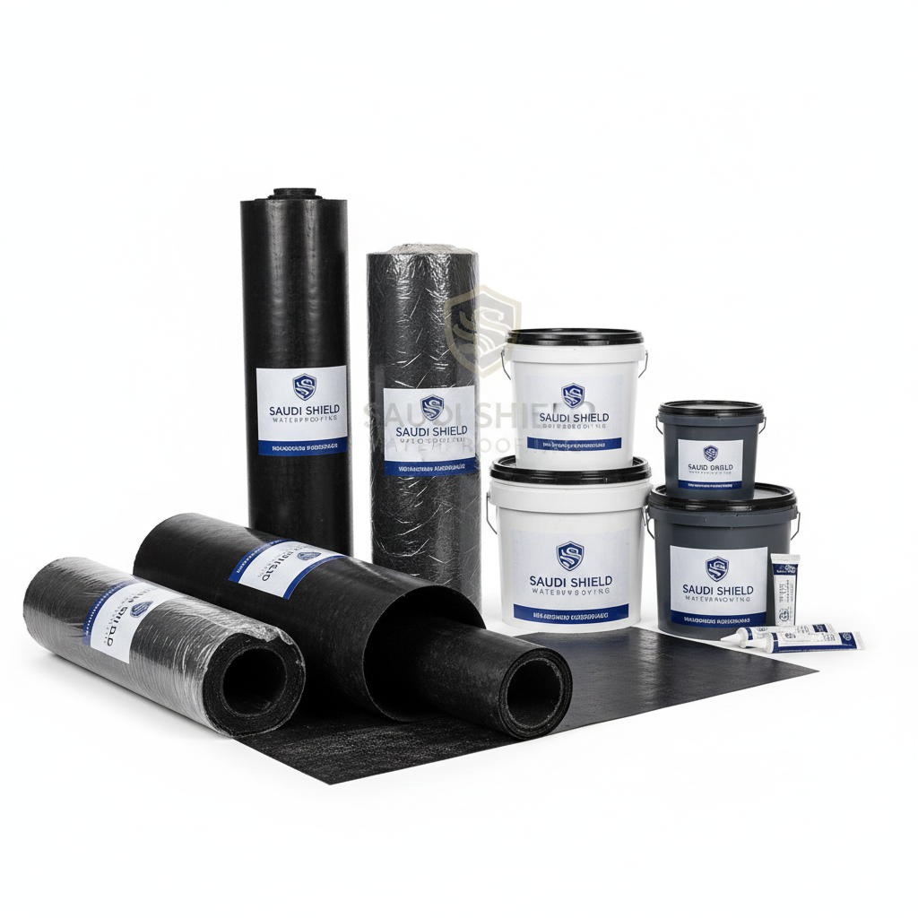 عازل مائي Bitumen وغشاء عازل للأسطح والخزانات - مطابق SASO وBS بالسعودية عامر للديكور