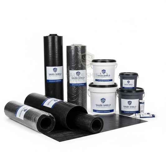 عازل مائي Bitumen وغشاء عازل للأسطح والخزانات - مطابق SASO وBS بالسعودية عامر للديكور