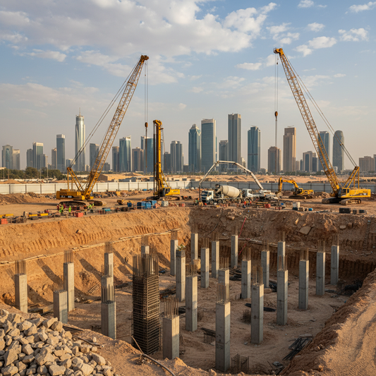 خدمة حفر أساسات وخوازيق بالرياض عامر للديكور