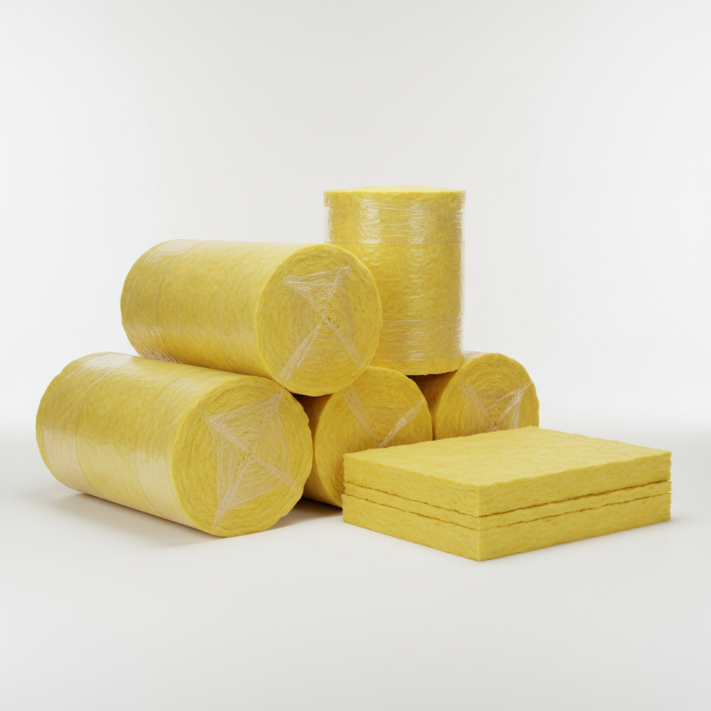 لوح عزل زجاجي Glass Wool احترافي عامر للديكور
